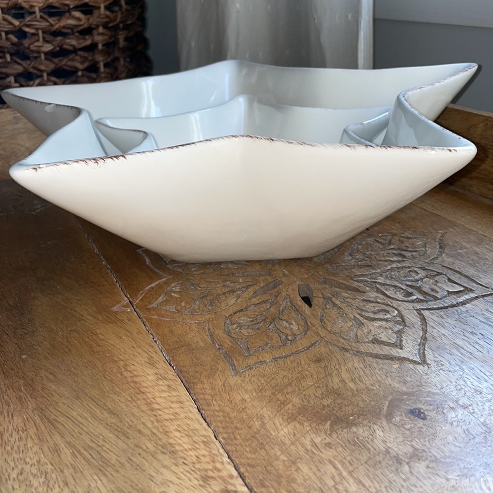 POTTERY BARN Set of 2 Rustic Star 🌟 Shaped Serving Dishes - Picture 6 of 15